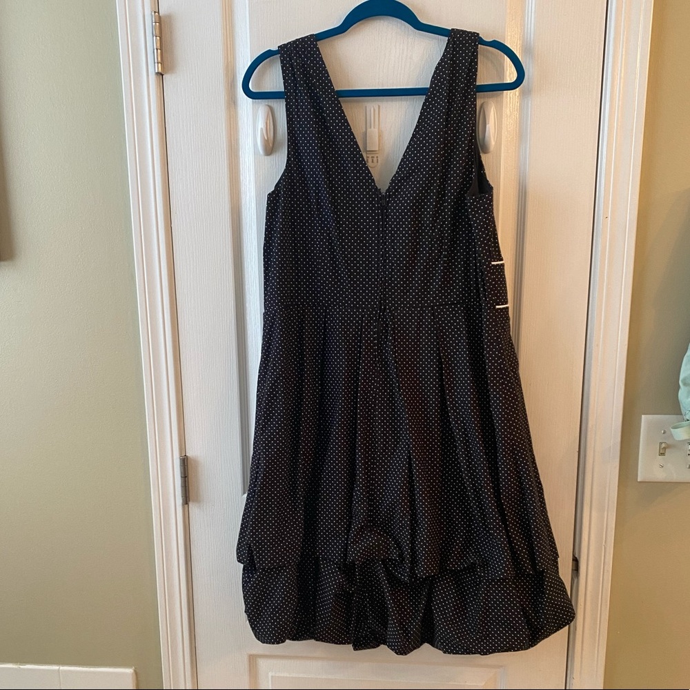 Vintage torrid Size 3x polka dot dress emo mallgoth hottopic - Picture 4 of 4